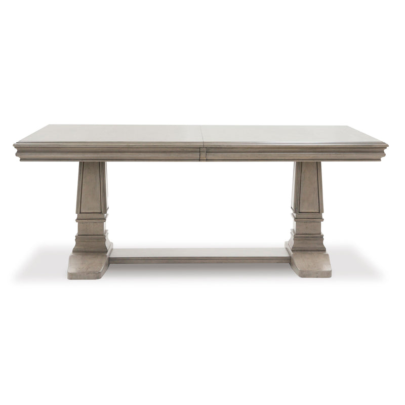 Signature Design by Ashley Lexorne Dining Table with Trestle Base D924-55B/D924-55T IMAGE 4