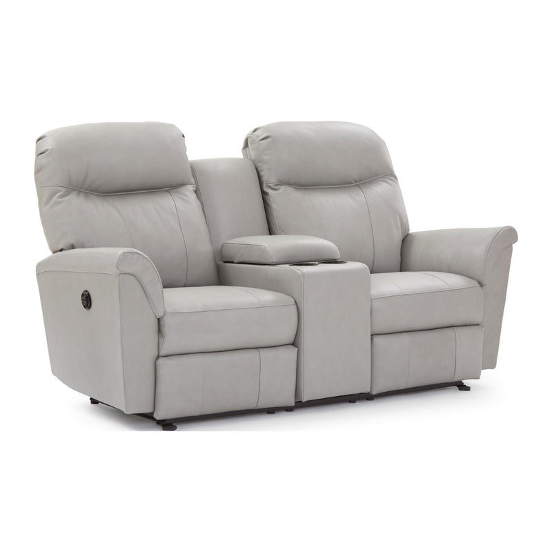 Best Home Furnishings Caitlin Power Reclining Leather Loveseat L420CQ4 75503L IMAGE 2