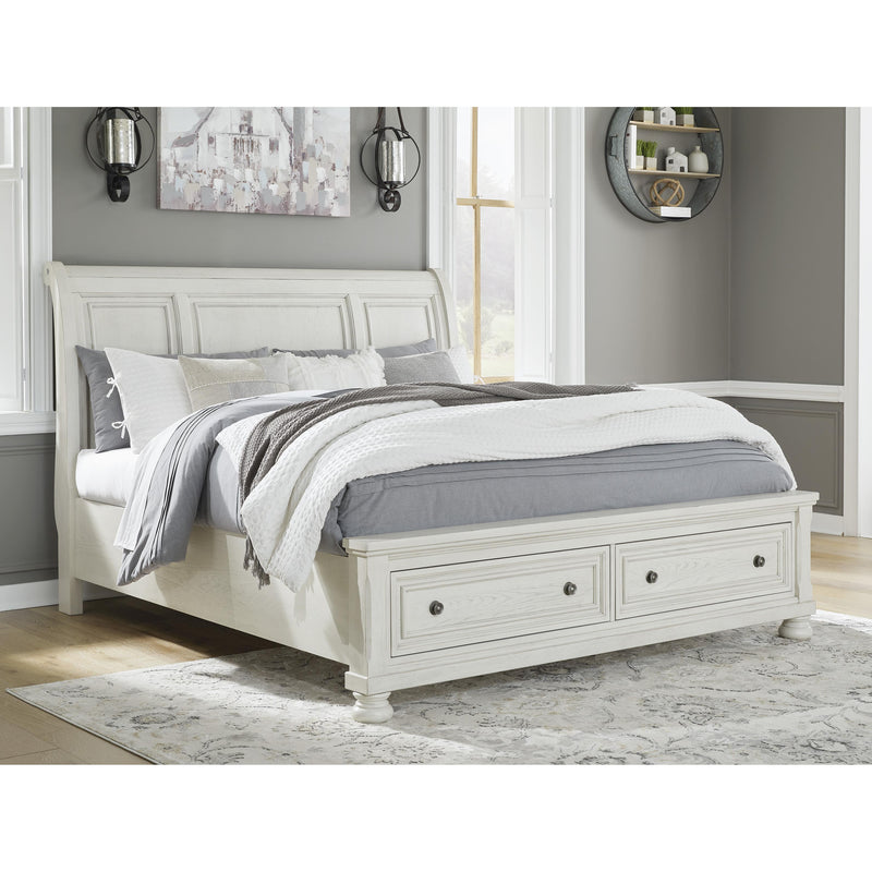 Ashley Robbinsdale Queen Sleigh Bed with Storage B742-74/B742-77/B742-98 IMAGE 5