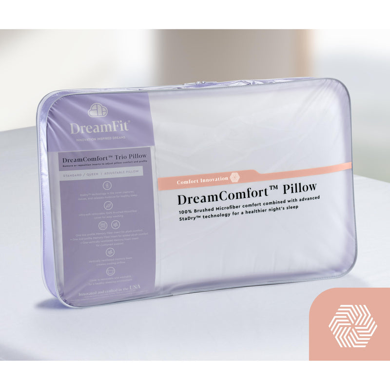 DreamFit Dreamcomfort Bed Pillow DFMSP03-00-JMB IMAGE 5