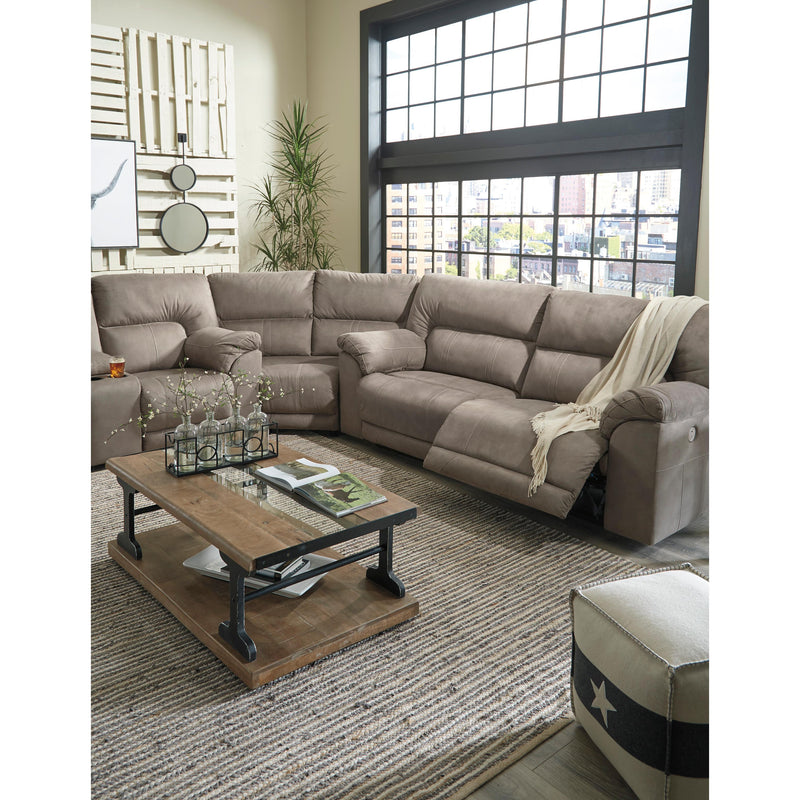 Benchcraft Cavalcade Power Reclining Leather Look 3 pc Sectional 7760147/7760177/7760196 IMAGE 7