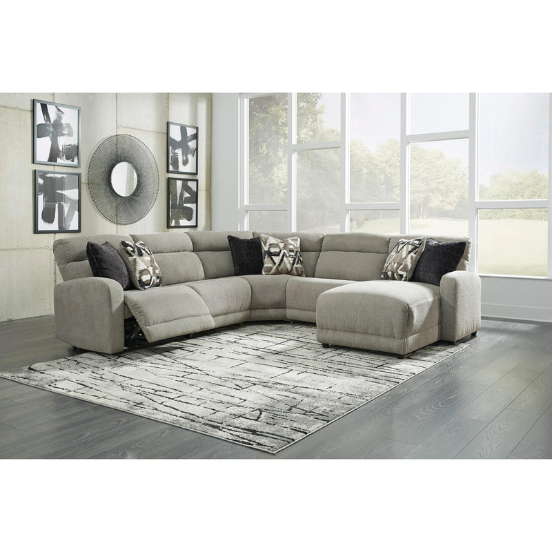 Signature Design by Ashley Colleyville Power Reclining Fabric 5 pc Sectional 5440558/5440546/5440577/5440546/5440597 IMAGE 3
