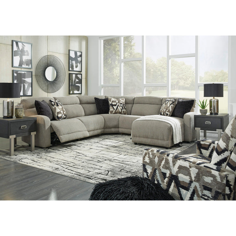 Signature Design by Ashley Colleyville Power Reclining Fabric 5 pc Sectional 5440558/5440546/5440577/5440546/5440597 IMAGE 5