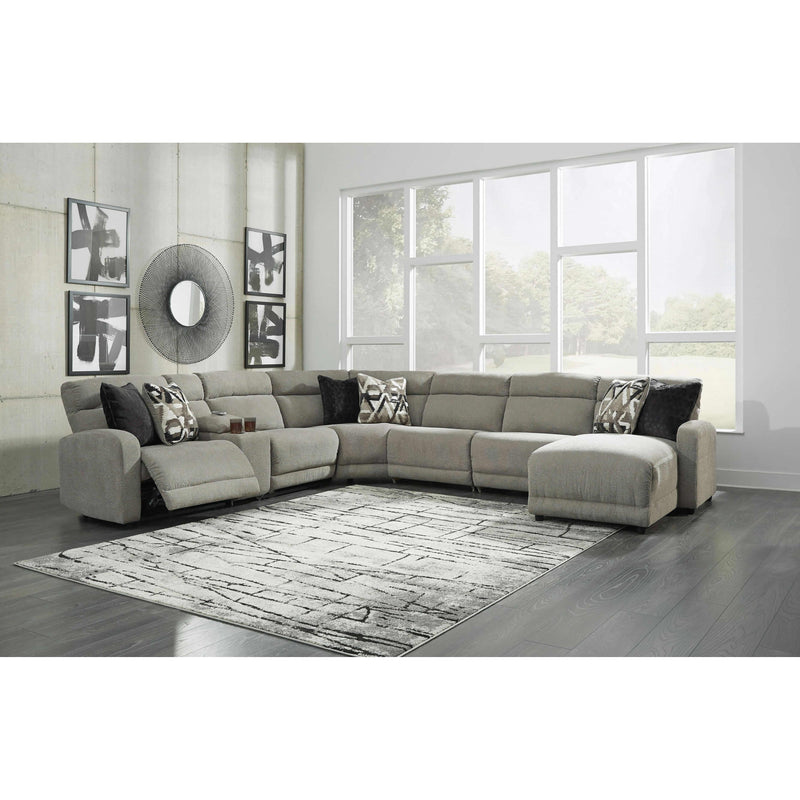 Signature Design by Ashley Colleyville Power Reclining Fabric 7 pc Sectional 5440558/5440557/5440531/5440577/5440546/5440546/5440597 IMAGE 3