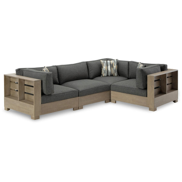 Signature Design by Ashley Outdoor Seating Sectionals P660-875/P660-846/P660-877/P660-876 IMAGE 1
