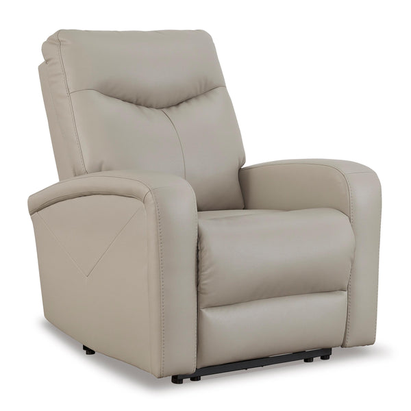 Signature Design by Ashley Ryversans Power Leather Look Recliner 4610406 IMAGE 1