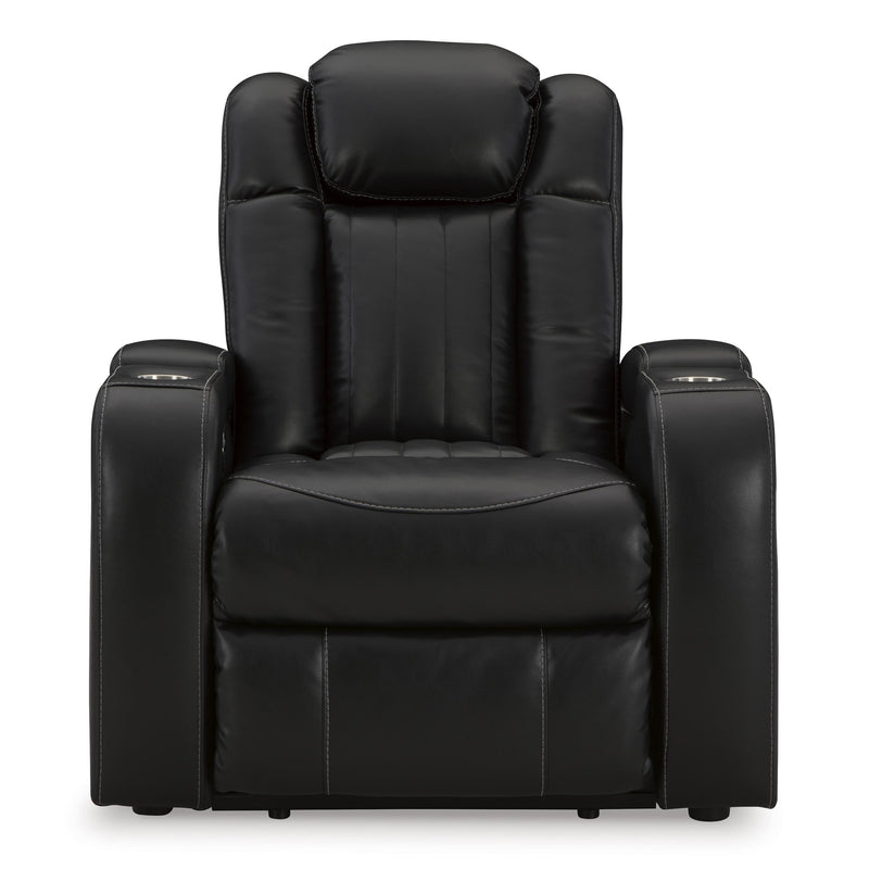 Signature Design by Ashley Caveman Den Power Leather Look Recliner 9070313 IMAGE 3