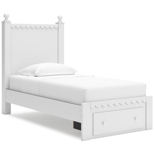 Signature Design by Ashley Mollviney Twin Panel Bed with Storage B2540-52S/B2540-53/B2540-83 IMAGE 1