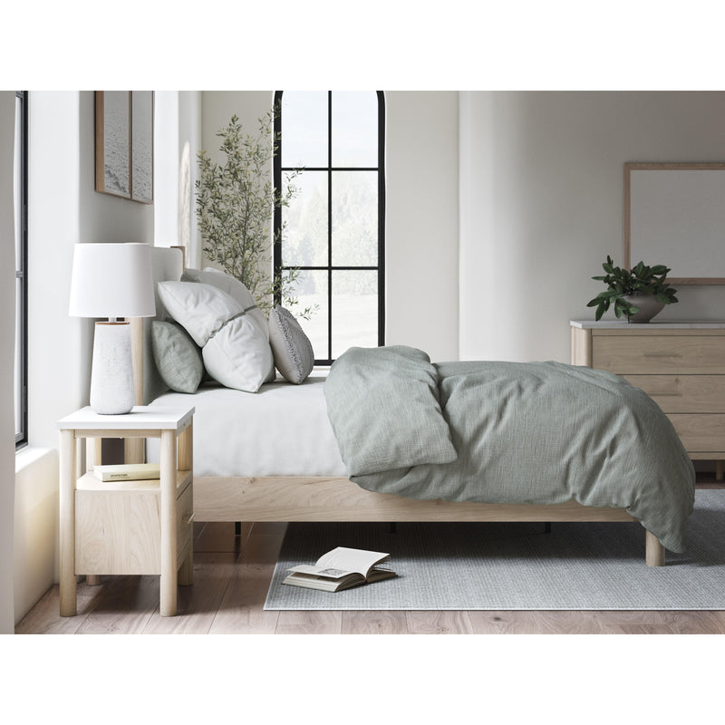 Signature Design by Ashley Cadmori Queen Upholstered Panel Bed B2615-57/B2615-54/B100-13 IMAGE 10