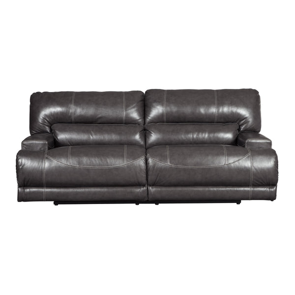Signature Design by Ashley McCaskill Power Reclining Leather Match Sofa U6090047 IMAGE 1