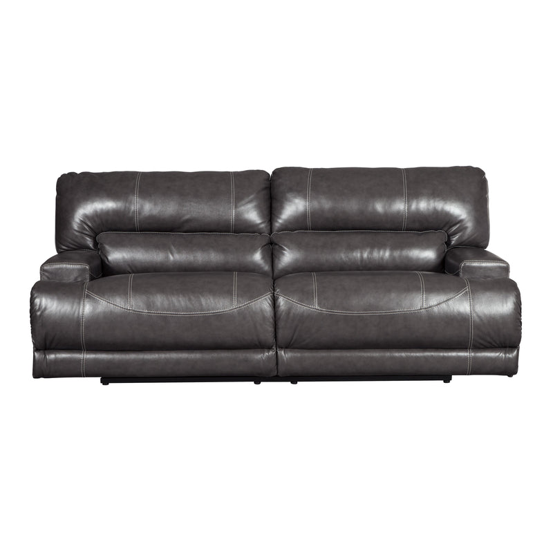 Signature Design by Ashley McCaskill Reclining Leather Match Sofa U6090081 IMAGE 1