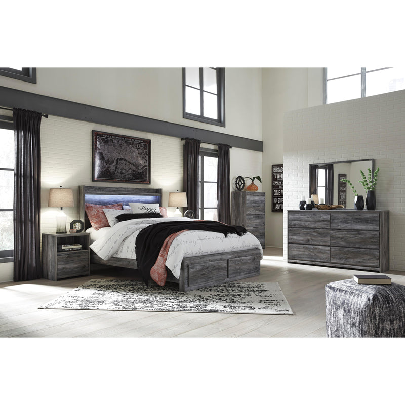 Signature Design by Ashley Baystorm Queen Panel Bed with Storage B221-57/B221-54S/B221-95/B100-13 IMAGE 3