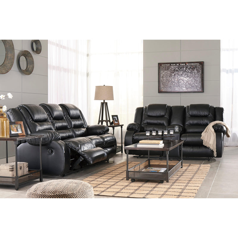 Signature Design by Ashley Vacherie Reclining Leather Look Sofa 7930888 IMAGE 7