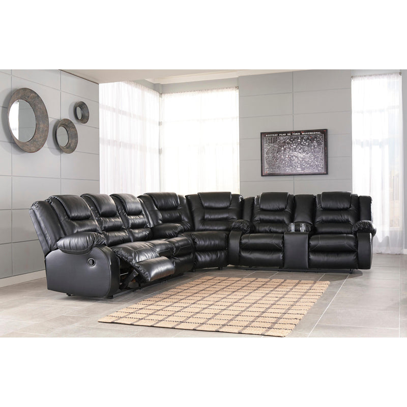 Signature Design by Ashley Vacherie Reclining Leather Look Loveseat 7930894 IMAGE 8