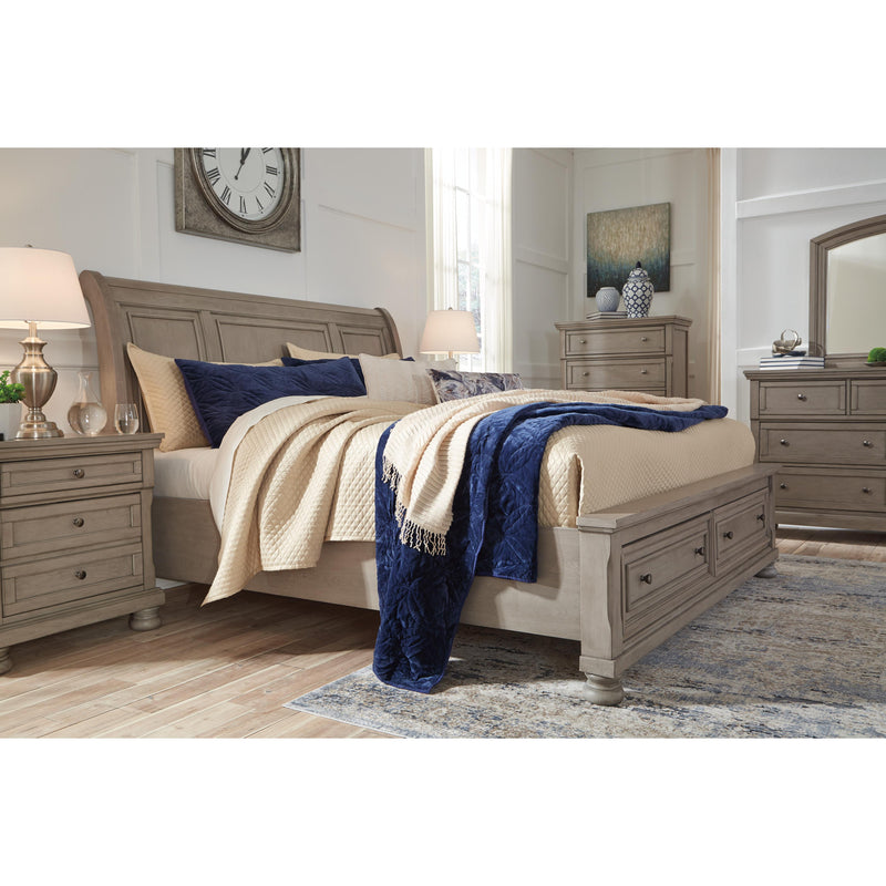 Signature Design by Ashley Lettner Queen Sleigh Bed with Storage B733-77/B733-74/B733-98 IMAGE 6