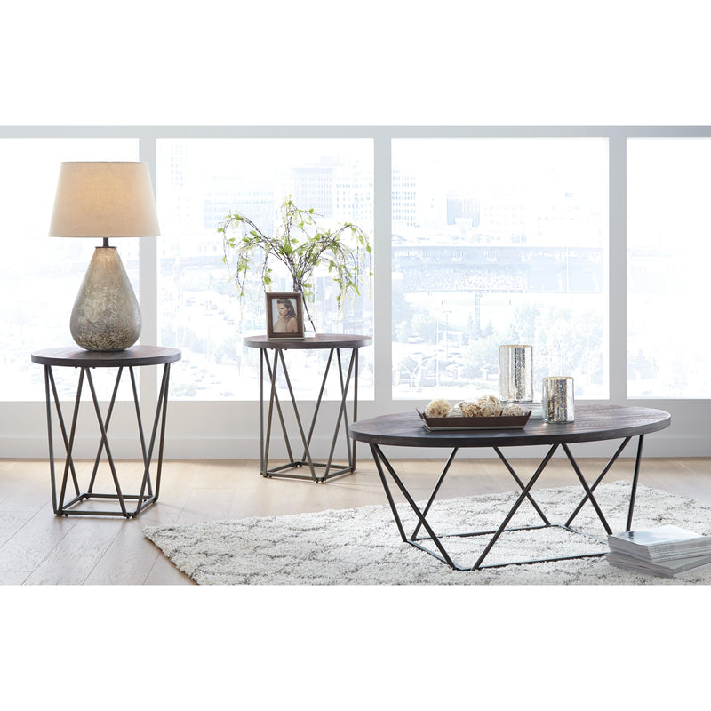 Signature Design by Ashley Neimhurst Occasional Table Set T384-13 IMAGE 2