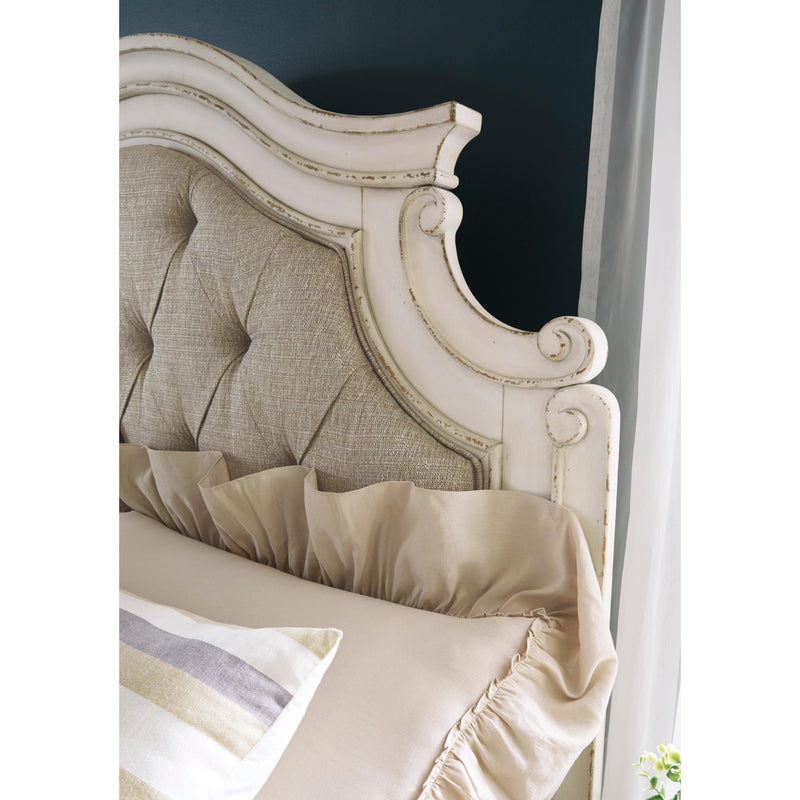 Signature Design by Ashley Realyn California King Upholstered Panel Bed B743-58/B743-56/B743-94 IMAGE 3
