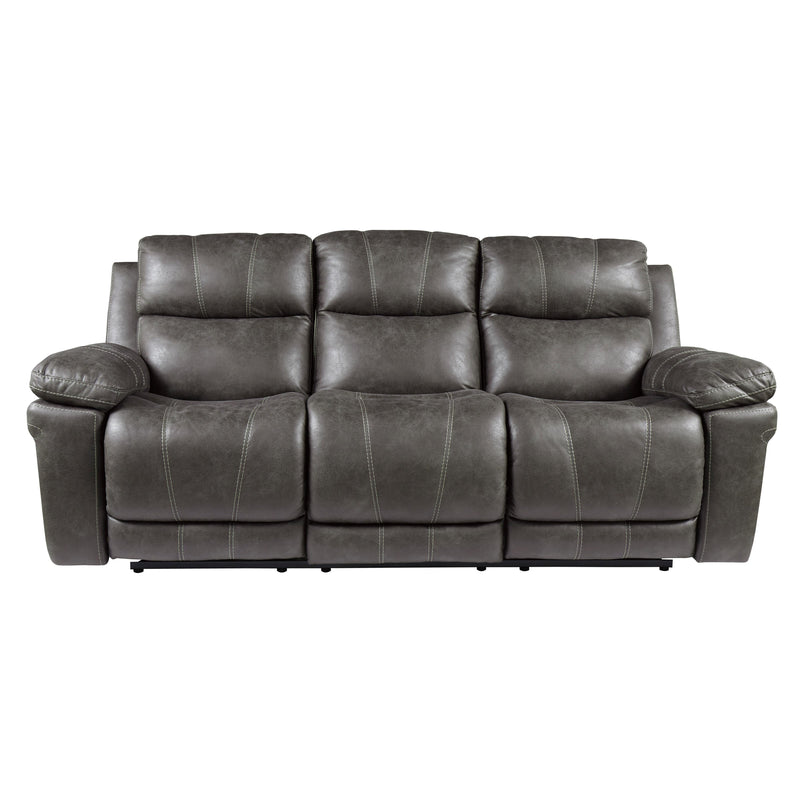 Signature Design by Ashley Erlangen Power Reclining Leather Look Sofa 3000415 IMAGE 1
