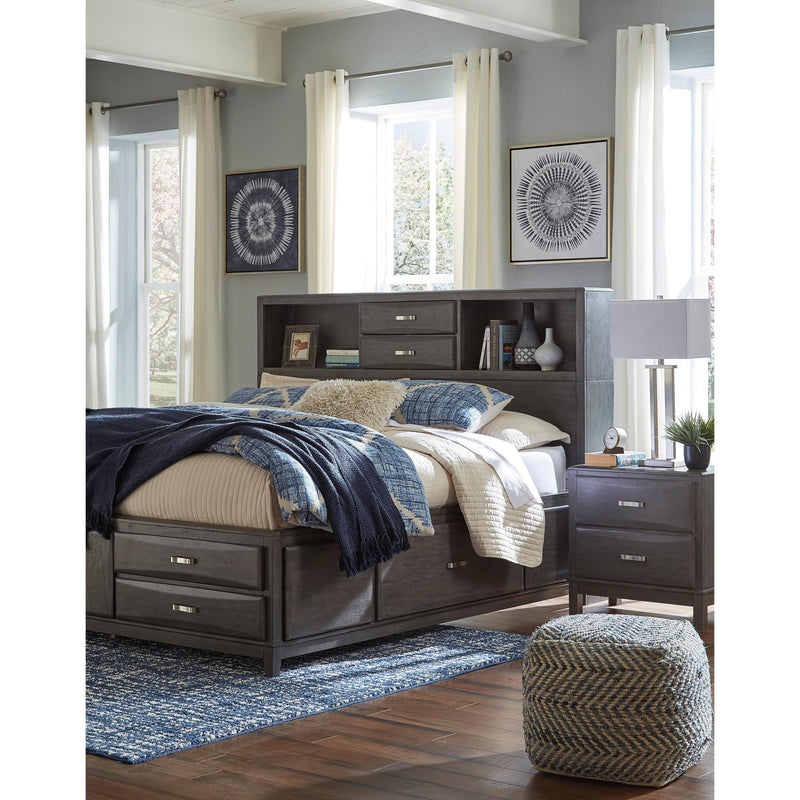Signature Design by Ashley Caitbrook King Bookcase Bed with Storage B476-69/B476-66/B476-99 IMAGE 9