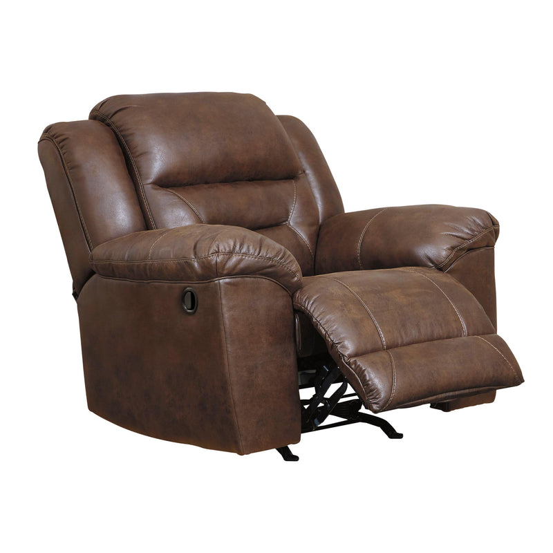 Signature Design by Ashley Stoneland Rocker Leather Look Recliner 3990425 IMAGE 3