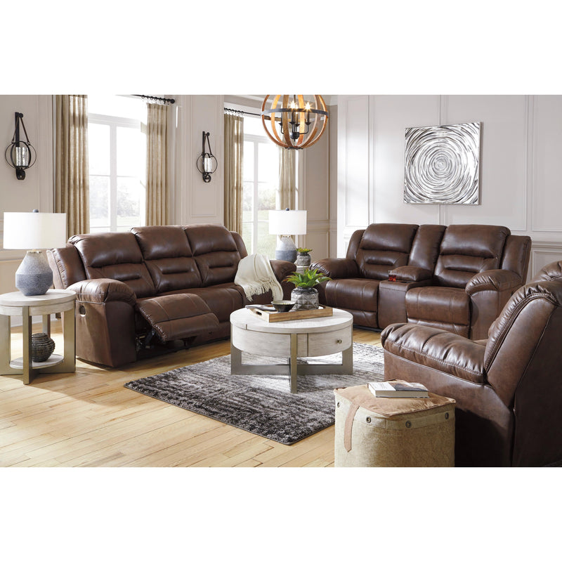 Signature Design by Ashley Stoneland Rocker Leather Look Recliner 3990425 IMAGE 7