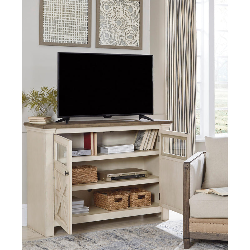 Signature Design by Ashley Bolanburg TV Stand with Cable Management W647-28 IMAGE 5