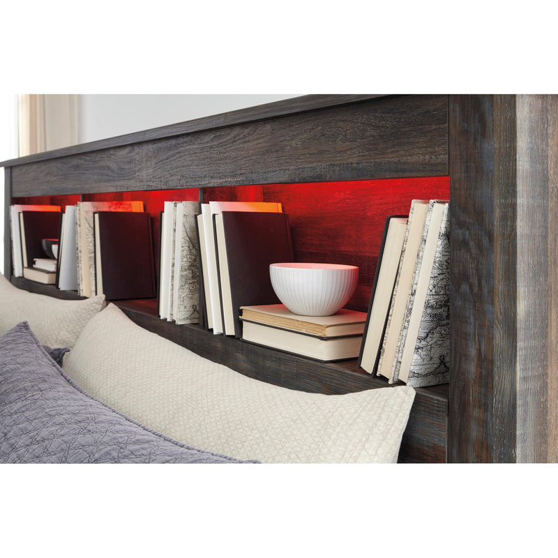 Signature Design by Ashley Drystan King Bookcase Bed with Storage B211-69/B211-56/B211-160/B100-14 IMAGE 5