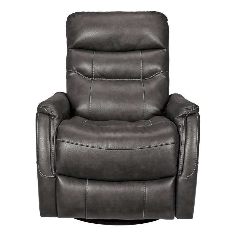 Signature Design by Ashley Riptyme Swivel Glider Leather Look Recliner 4640261 IMAGE 1