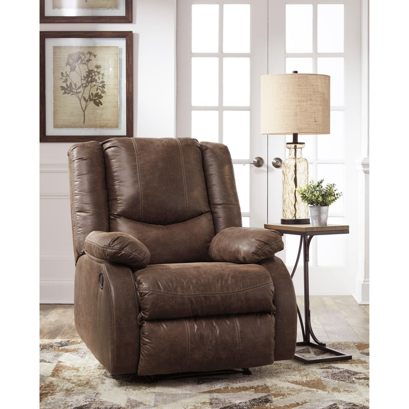 Signature Design by Ashley Bladewood Leather Look Recliner with Wall Recline 6030529 IMAGE 6