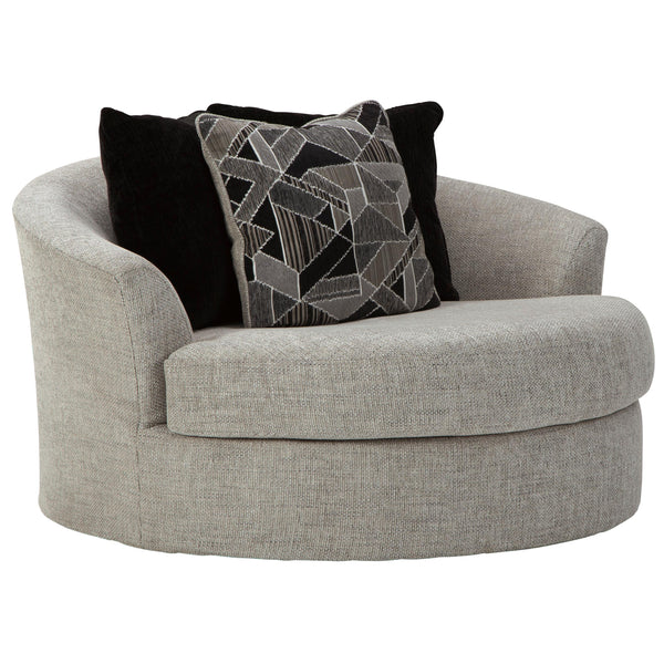 Benchcraft Megginson Swivel Fabric Chair 9600621 IMAGE 1