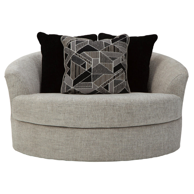 Benchcraft Megginson Swivel Fabric Chair 9600621 IMAGE 2