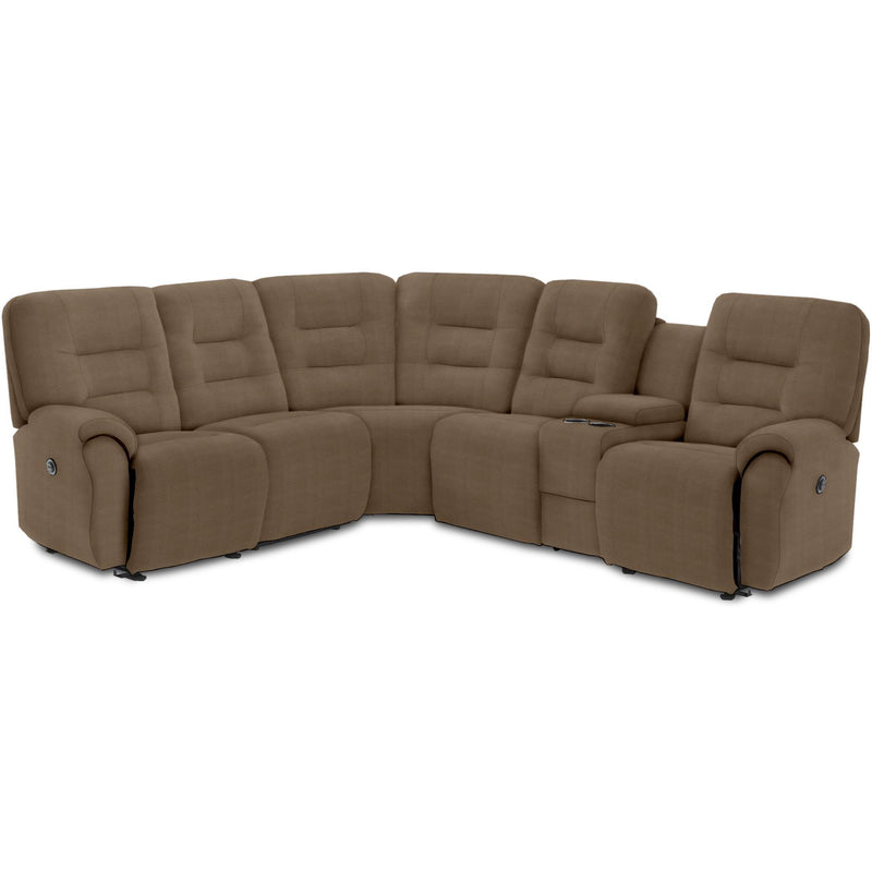 Best Home Furnishings Unity Reclining Fabric 5 pc Sectional M730RP4L 18826 IMAGE 1