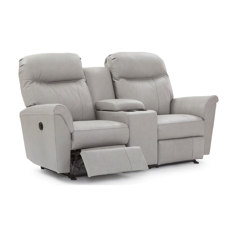 Best Home Furnishings Caitlin Power Reclining Leather Loveseat L420CQ4 75503L IMAGE 3