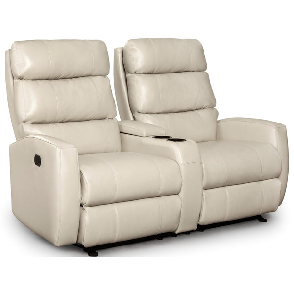 Best Home Furnishings Hillarie Power Reclining Leather Loveseat L615CQ4 42617BL IMAGE 1