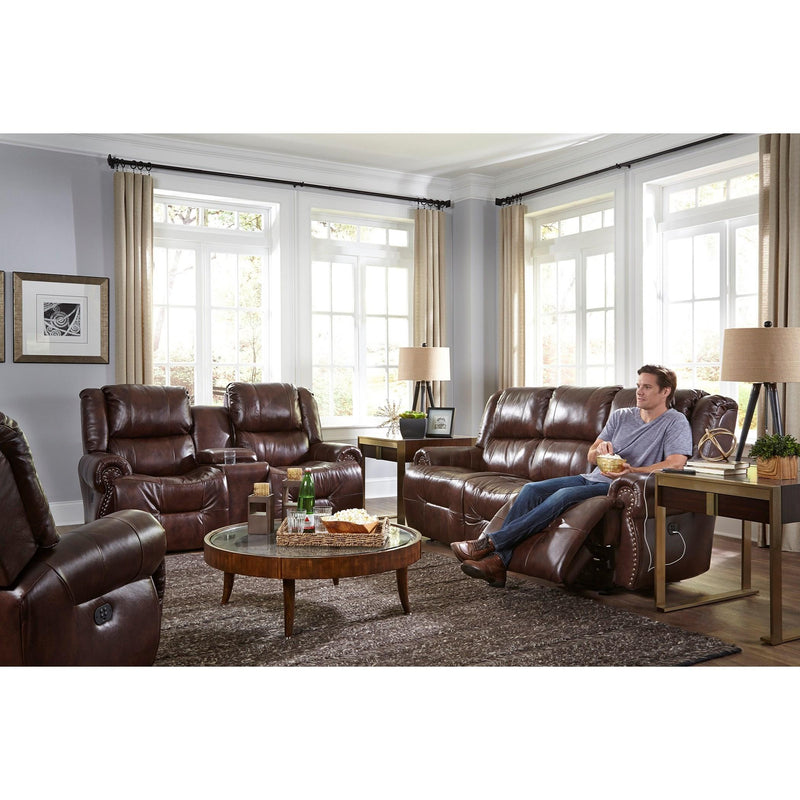 Best Home Furnishings Genet Power Reclining Leather Loveseat L960CQ7 54596L IMAGE 3