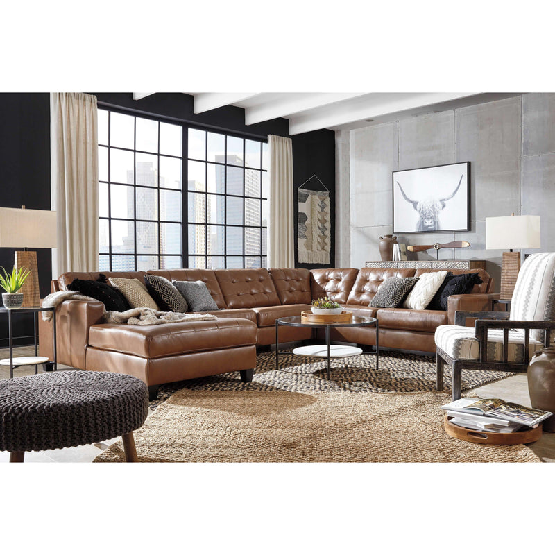 Signature Design by Ashley Baskove Leather Match 4 pc Sectional 1110216/1110277/1110234/1110256 IMAGE 10