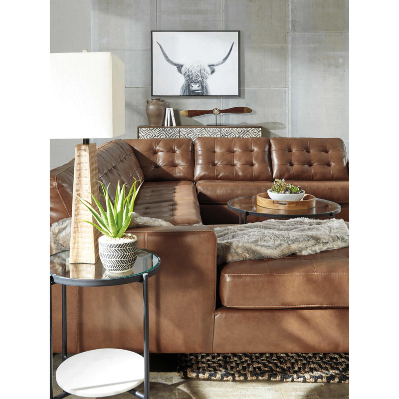 Signature Design by Ashley Baskove Leather Match 4 pc Sectional 1110216/1110277/1110234/1110256 IMAGE 7