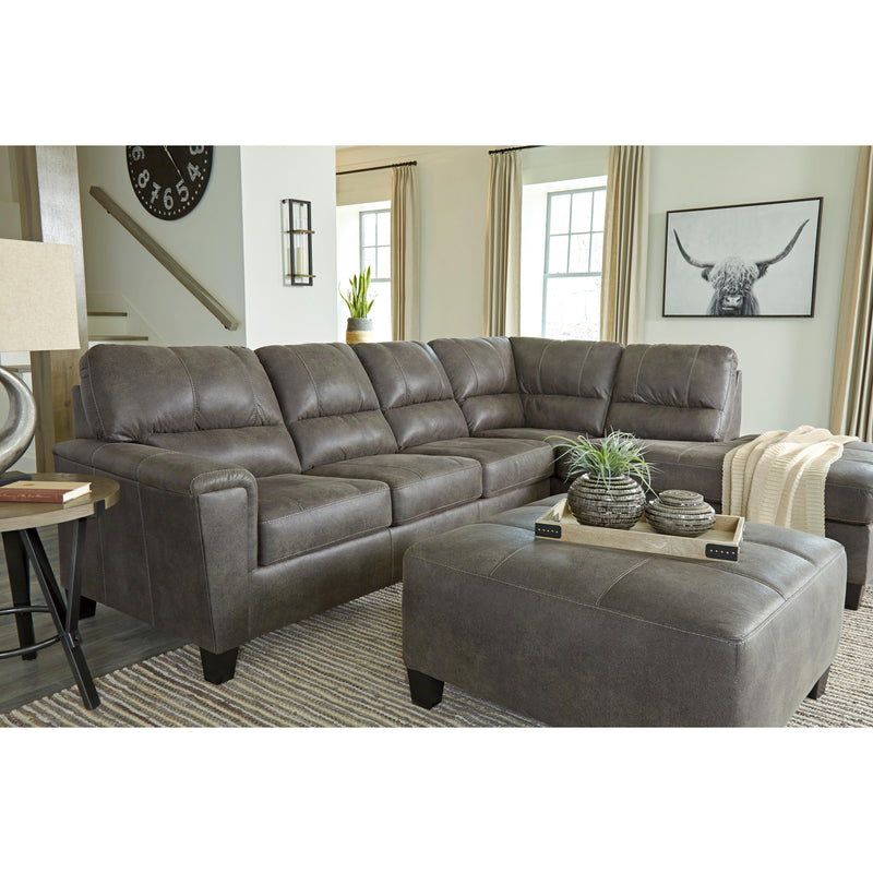 Signature Design by Ashley Navi Leather Look 2 pc Sectional 9400266/9400217 IMAGE 4