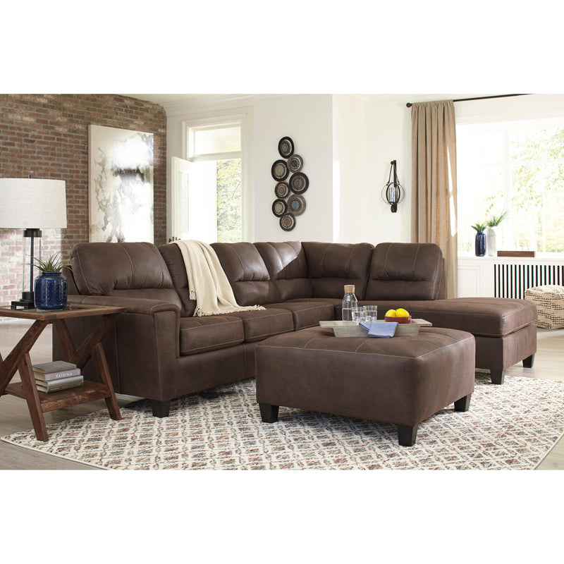 Signature Design by Ashley Navi Leather Look 2 pc Sectional 9400366/9400317 IMAGE 7
