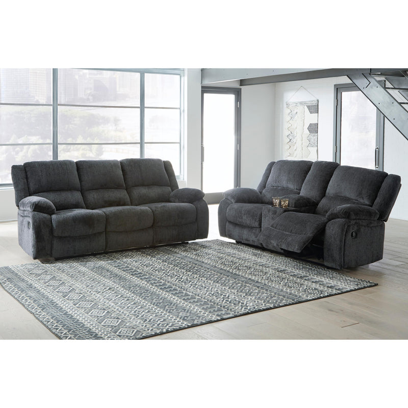 Signature Design by Ashley Draycoll Reclining Fabric Loveseat 7650494 IMAGE 8