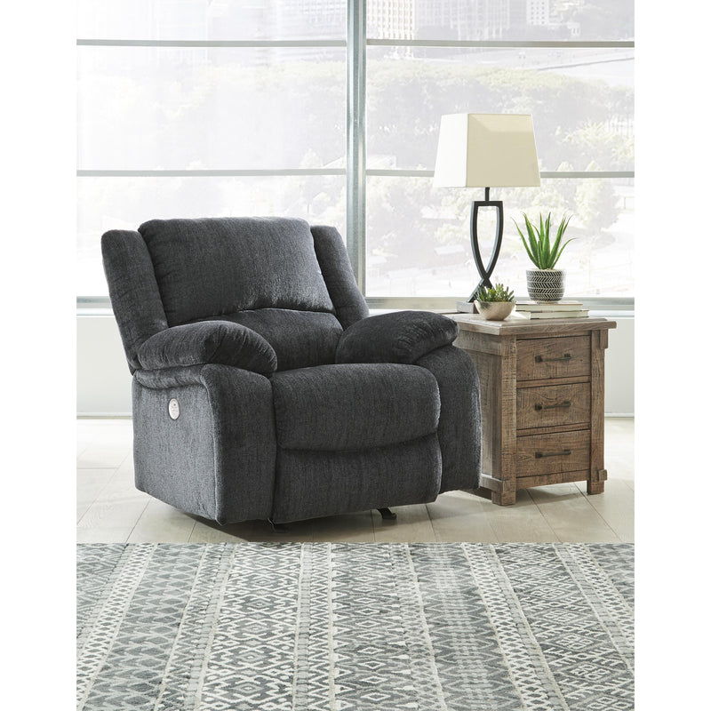 Signature Design by Ashley Draycoll Power Rocker Fabric Recliner 7650498 IMAGE 5