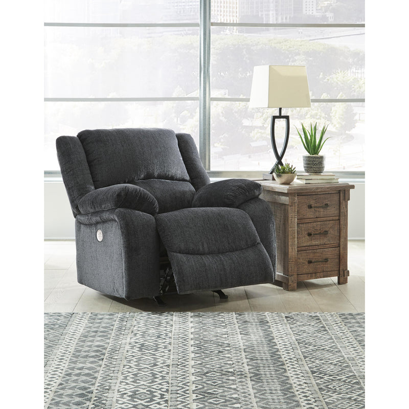 Signature Design by Ashley Draycoll Power Rocker Fabric Recliner 7650498 IMAGE 6