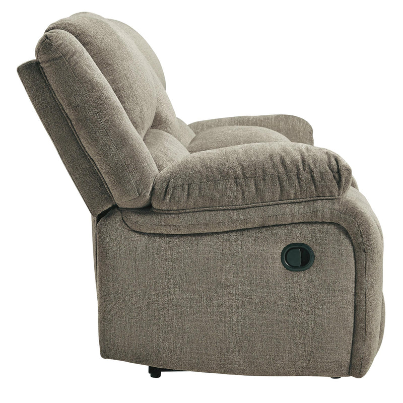Signature Design by Ashley Draycoll Reclining Fabric Loveseat 7650594 IMAGE 4