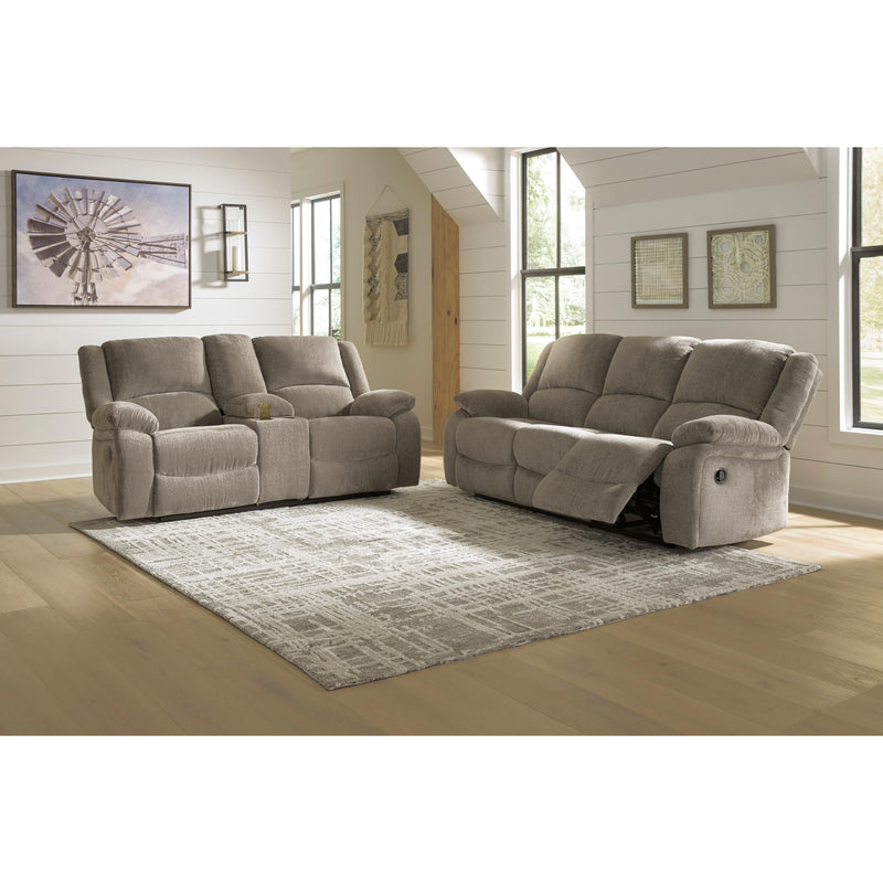 Signature Design by Ashley Draycoll Reclining Fabric Loveseat 7650594 IMAGE 9