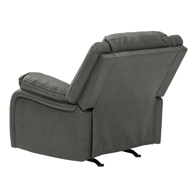 Signature Design by Ashley Calderwell Rocker Leather Look Recliner 7710325 IMAGE 5