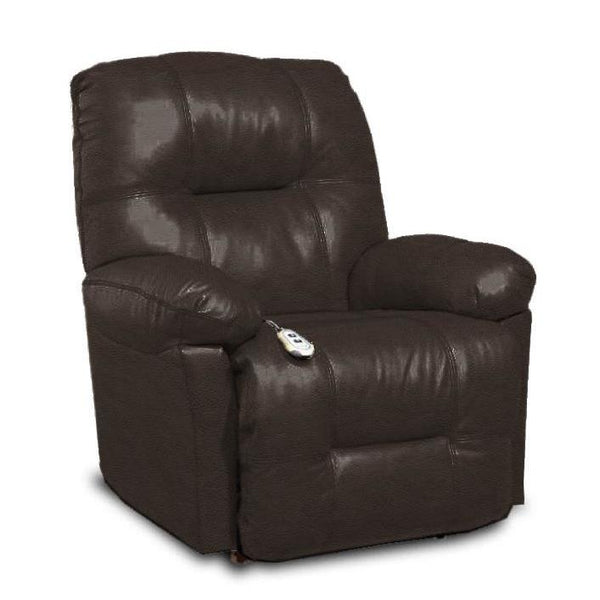 Best Home Furnishings Zaynah Power Leather Recliner 9MP24LV-71296-L IMAGE 1