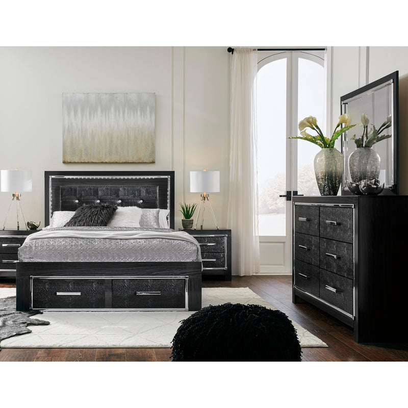 Signature Design by Ashley Kaydell Queen Upholstered Panel Bed with Storage B1420-57/B1420-54S/B1420-95/B100-13 IMAGE 10