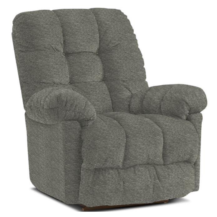 Best Home Furnishings Brosmer Power Fabric Recliner with Wall Recline 9M284-1-19043A IMAGE 1