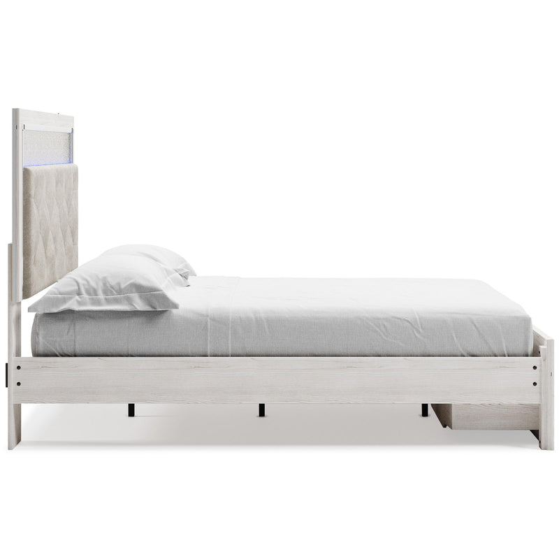 Signature Design by Ashley Altyra Queen Upholstered Panel Bed with Storage B2640-57/B2640-54S/B2640-95 IMAGE 3
