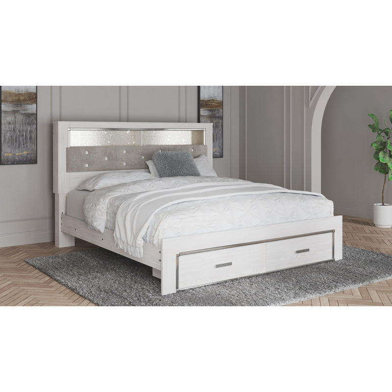 Signature Design by Ashley Altyra King Upholstered Bookcase Bed with Storage B2640-69/B2640-56S/B2640-95 IMAGE 6
